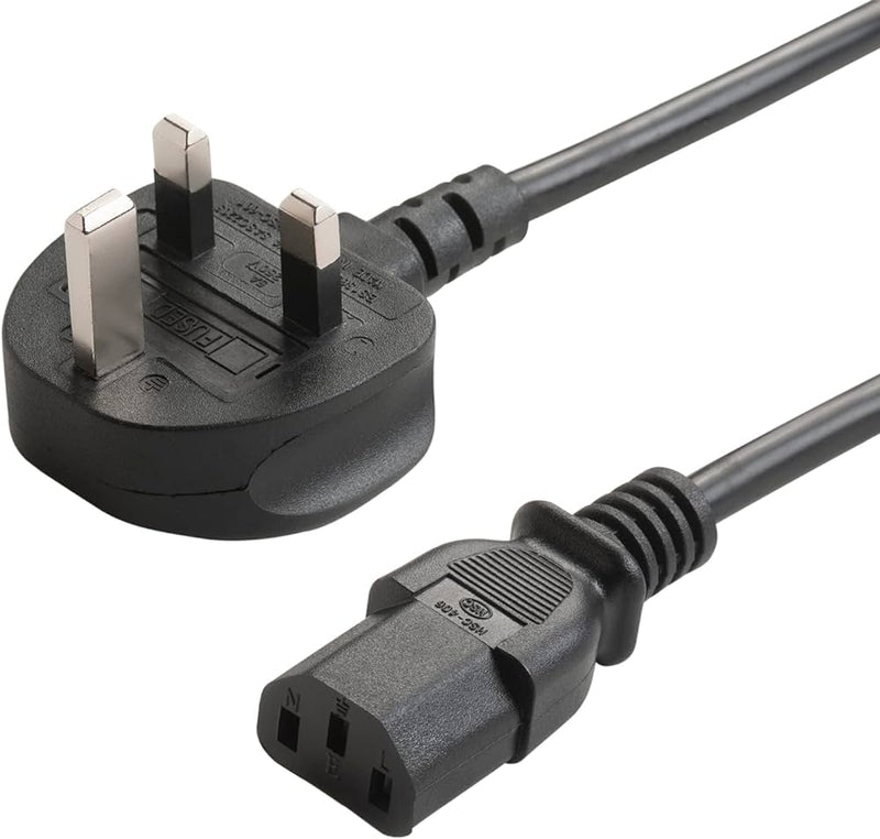 0.5M UK PLUG TO C13 SOCKET