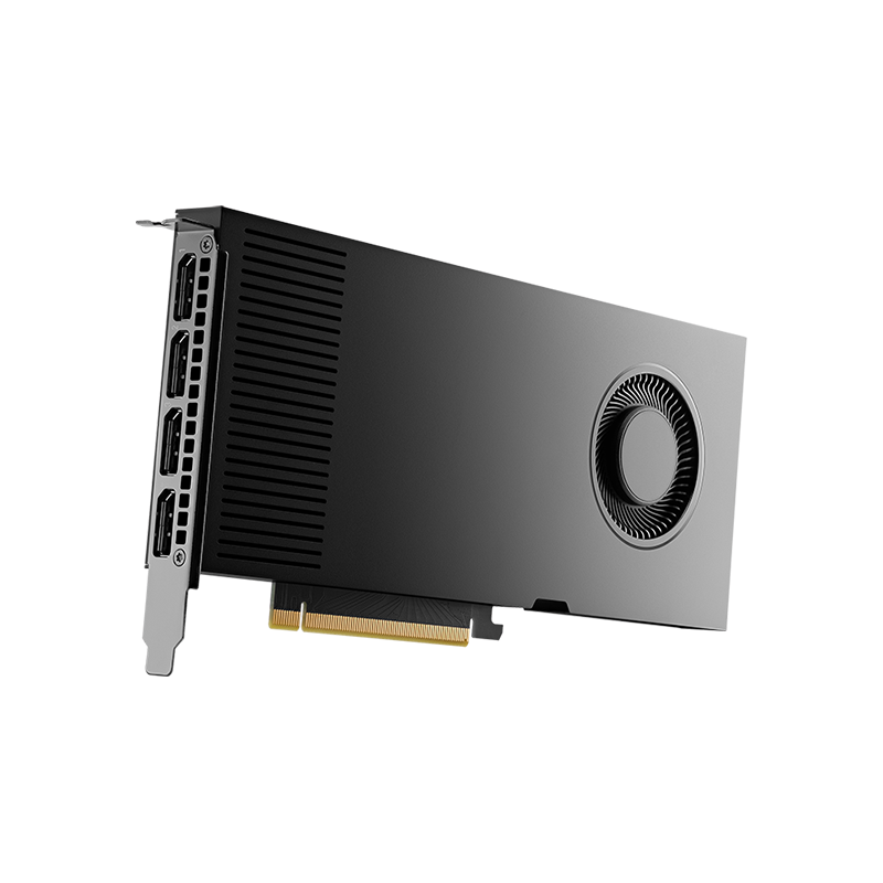 NVIDIA RTX 4000 Ada Graphics card 20GB GDDR6 PCIe4.0 x16,4x DisplayPort - Retail boxed - Board,Quick start Guide,Support Guide,1x PCIE 8-pin to 1x CEM