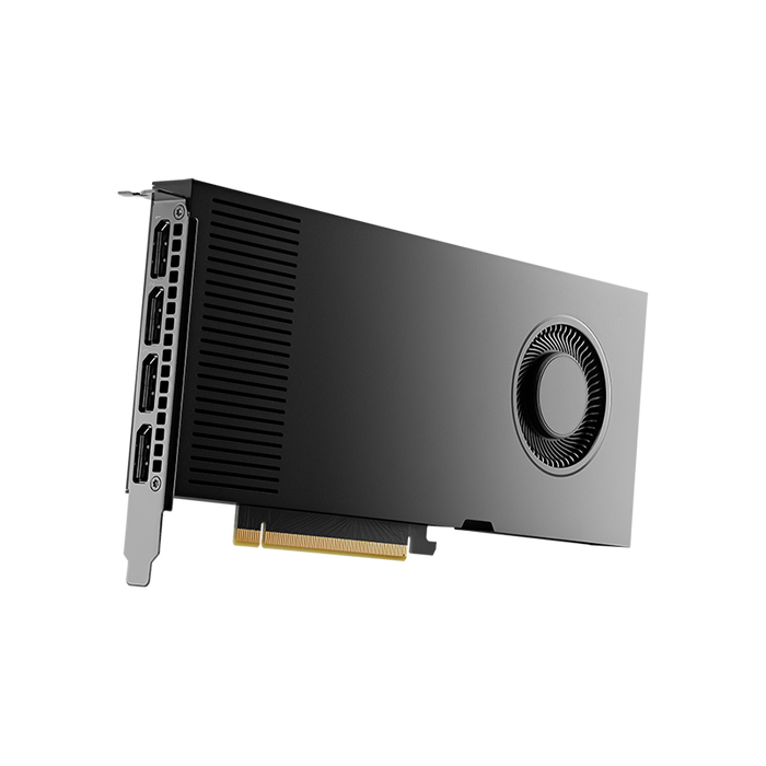 NVIDIA RTX 4000 Ada Graphics card 20GB GDDR6 PCIe4.0 x16,4x DisplayPort - Retail boxed - Board,Quick start Guide,Support Guide,1x PCIE 8-pin to 1x CEM