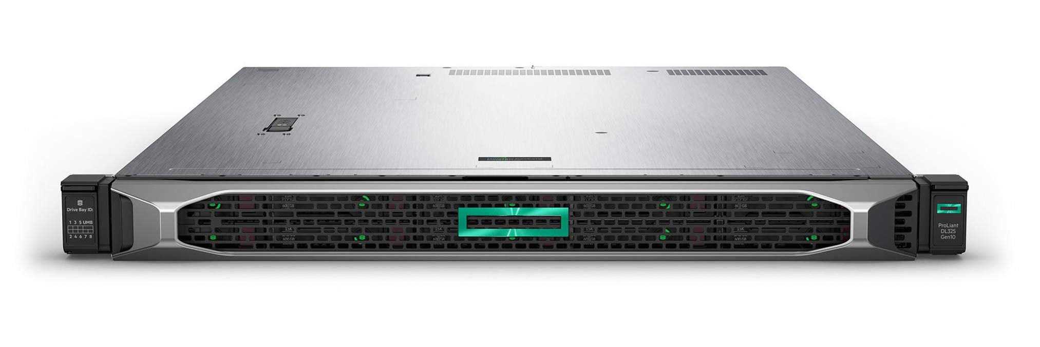 HPE ProLiant DL325 Gen10 Performance - Server - rack-mountable - 1U - 1-way - 1 x EPYC 7401P / 2 GHz - RAM 32 GB - SATA/SAS - hot-swap 2.5" bay(s) - no HDD - GigE - monitor: none