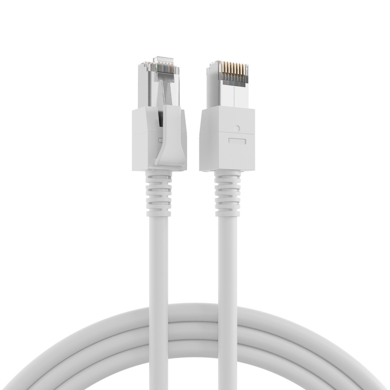 Patchkabel CAT6a RJ45 S/FTP PiMF 10m Weiß