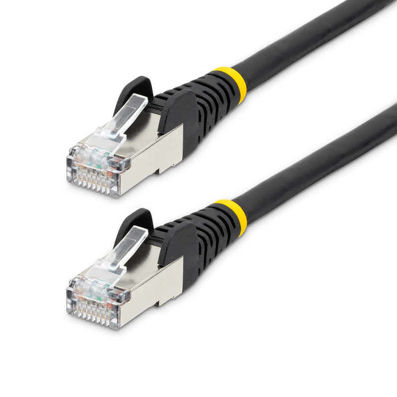 Patchkabel CAT6a RJ45 S/FTP PiMF 0,25m Schwarz