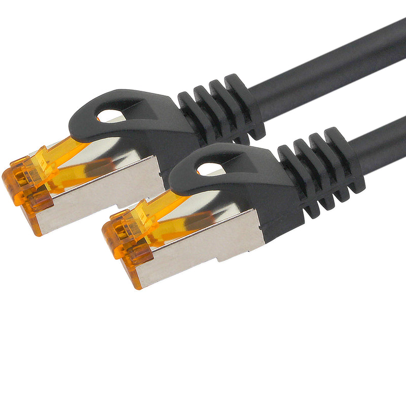 Patchkabel CAT6a RJ45 S/FTP PiMF 5m Schwarz