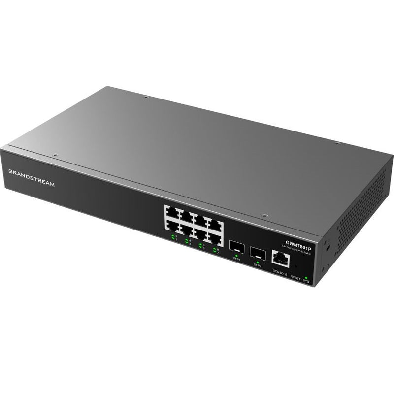 8P Grandstream GWN7701P, 8 Port Switch, 4 Port PoE+