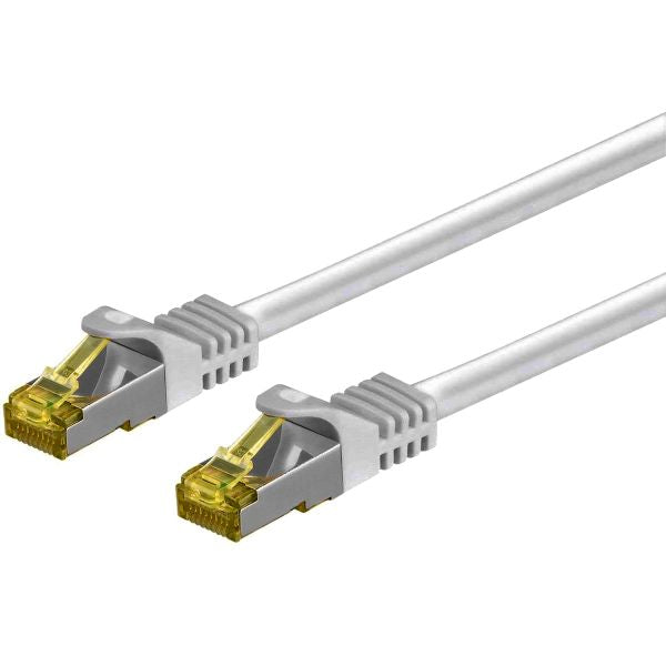 Patchkabel CAT6a RJ45 S/FTP PiMF 5m Weiß