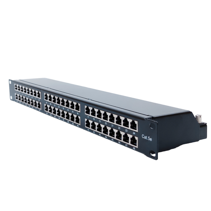 48-PORT CAT5E PATCH PANEL IDC