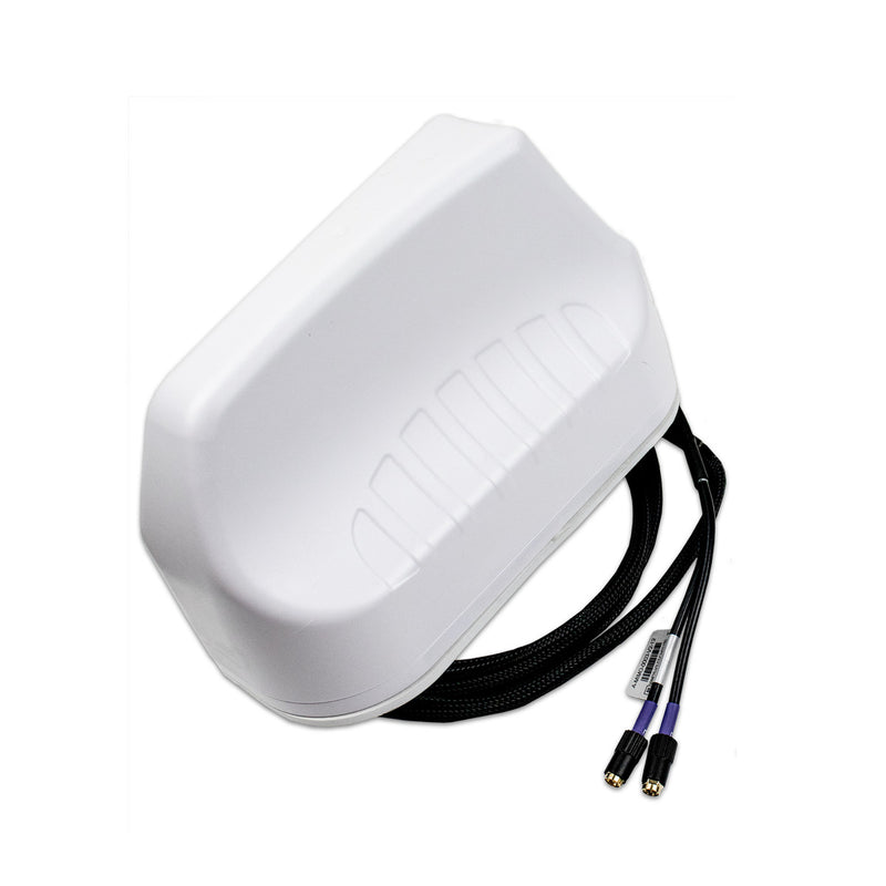 Poynting Antennas 5G/LTE KFZ/Marine A-MIMO-0003-V2-15 weiß SMA (M) & RPSMA Adapter 1,8~4,5dbi 4G/5G/GPS/GLONASS/WIFI Dual-Band MIMO 2M S