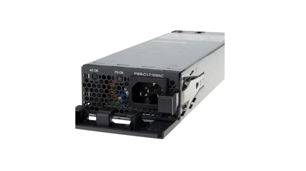 Cisco Config 1 - Power supply - hot-plug / redundant (plug-in module) - 80 PLUS Platinum - AC 100-240 V - 715 Watt - for Catalyst 9300 (Higher Scale)