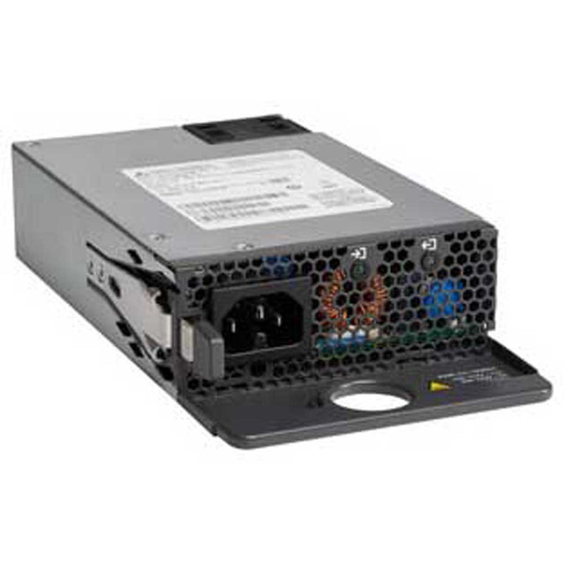 Cisco Config 5 - Power supply - hot-plug (plug-in module) - AC 100-240 V - 1000 watt - for P/N: C9200-48P-A, C9200-48P-E, C9200-48P-EDU, C9200L-48P-4G