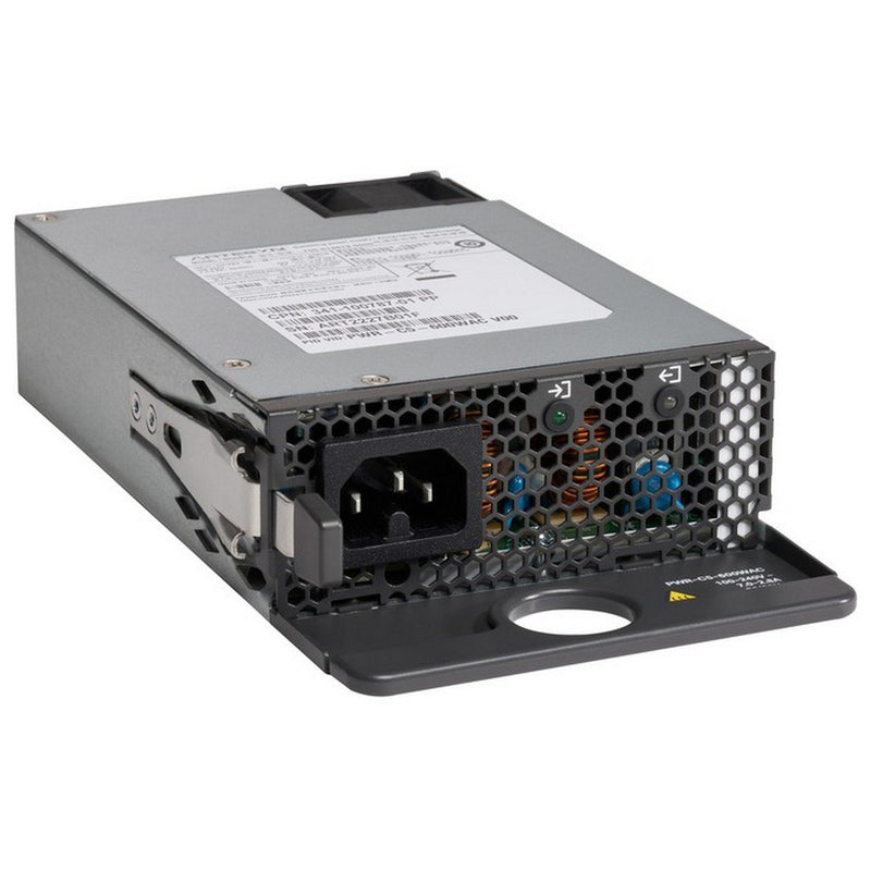 Cisco Config 2 Secondary Power Supply - Power supply - hot-plug (plug-in module) - 600 watt - for P/N: C9200-24P-EDU, C9200-24P-E-WS, C9200L-24P-4G-E-