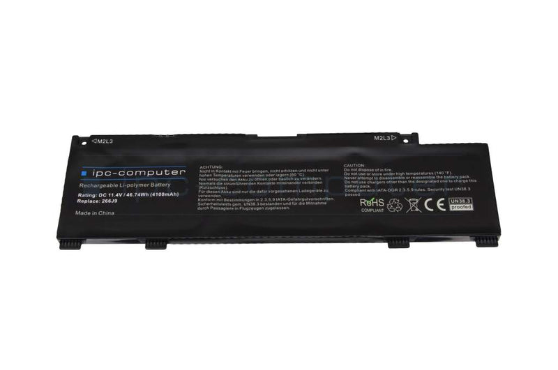 Replacement Battery for Dell XPS 9370 9380 7390 Inspiron 7490 Latitude 3301 replacing OEM part numbers DXGH8 G8VCF H754V // 4-cell 7.6V 6500mAh