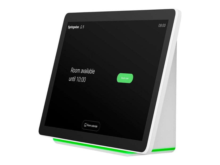 Cisco Webex Room Navigator - Wall mount version - Video conference system remote control - display - LCD - 10.1" - cable - white, first light