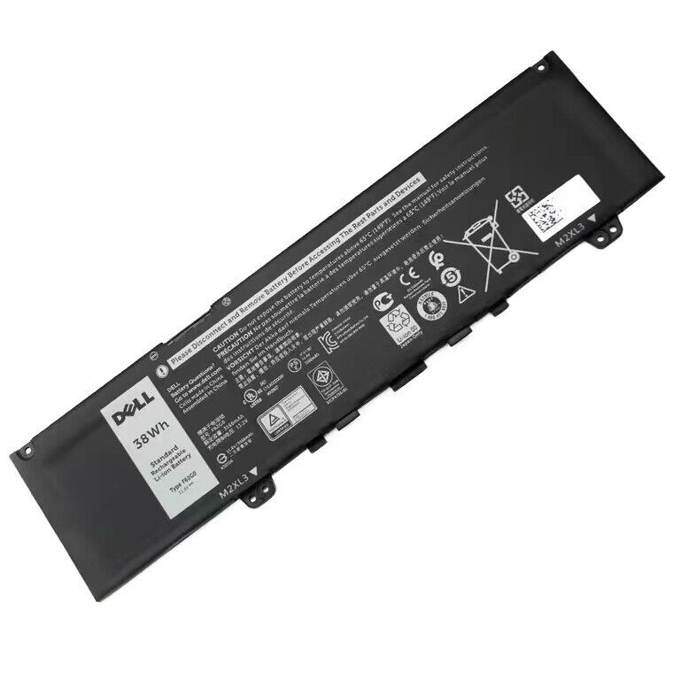 BTI 38Wh 3 cell F62G0 compatible battery for DELL INSPIRON 13 7370 INSPIRON 13 5370 INSPIRON 7380 INSPIRON 7386 2-IN 1 INSPIRON 7373 2-IN1