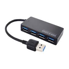 4 PORT HUB USB 3 - WITH UK