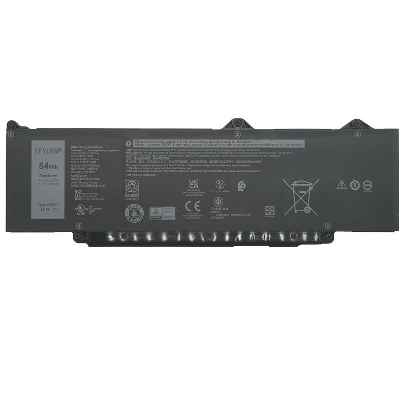 BTI 54Wh 3 cell CN-0803W6 compatible battery for DELL PRECISION 3590 PRECISION 3490 LATITUDE 7455 LATITUDE 5550 LATITUDE 5450 LATITUDE 5350