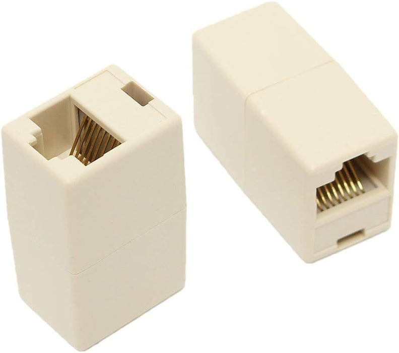 RJ45 CAT5E COUPLER - CREAM