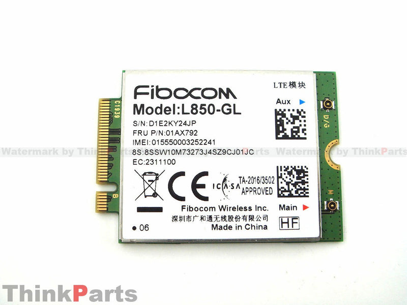 Lenovo ThinkPad, CAT9 M.2