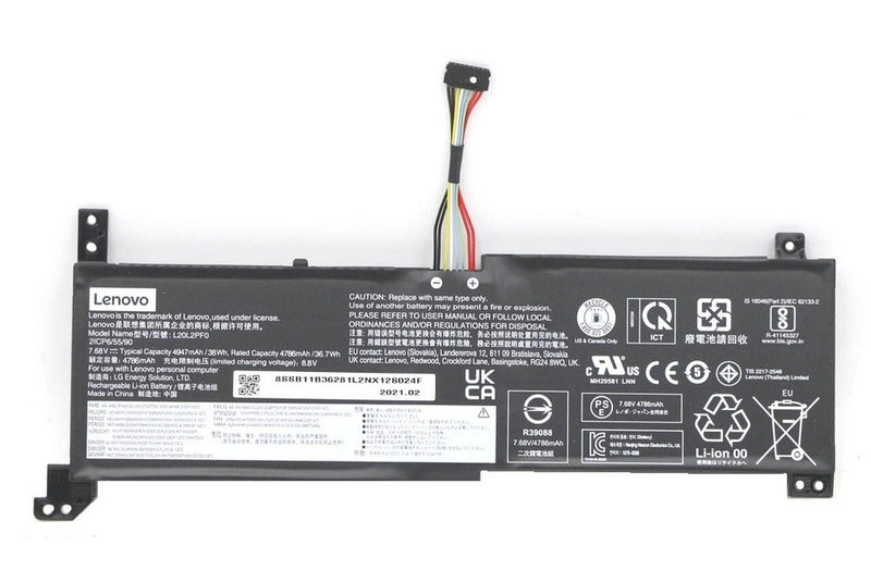 38Wh, 7.68V, 4950mAh