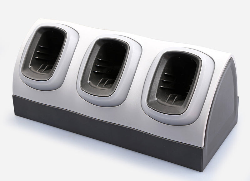 "Zebra 3-Slot High Density Non-Locking Cradle"