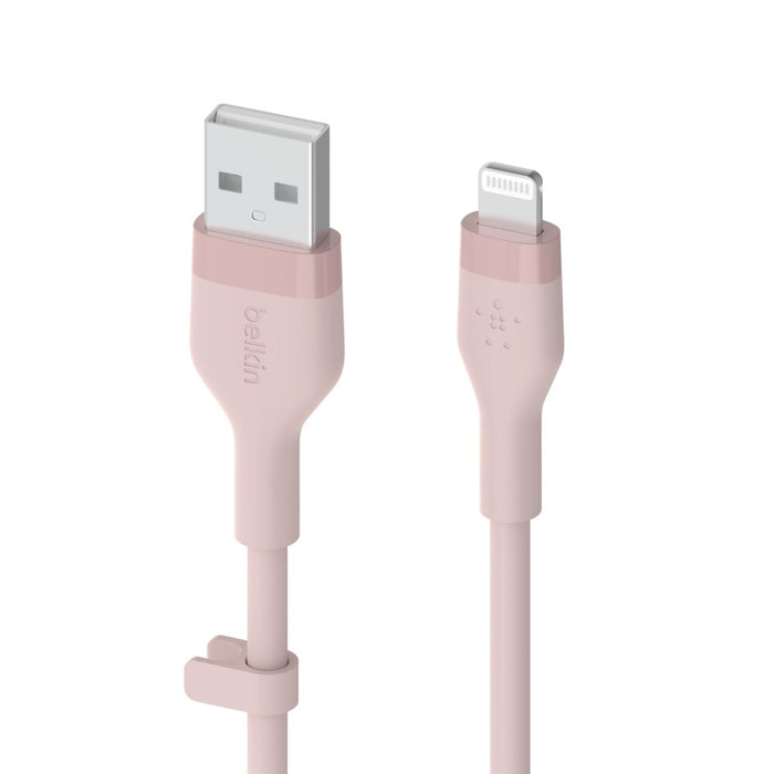 Belkin USB-A TO LTGSILICON 2M PINK