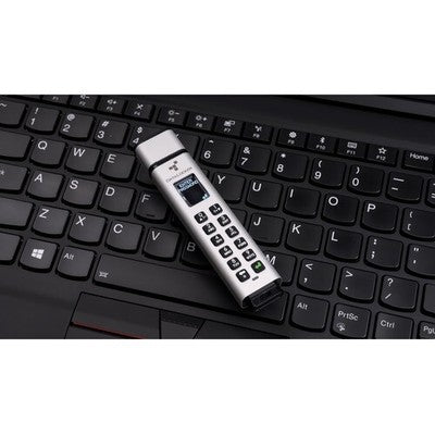 Sentry K350 FIPS Secure USB 3.1 Gen 1 Keypad Flash Drive 256-BIT AES 16GB