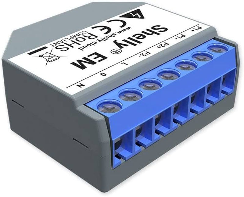 Shelly Accessories Current Transformer 50A Induktionsklemme für EM & 3EM