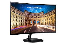 Samsung S24D360GAU - S36GD Series - LED monitor - curved - 24" - 1920 x 1080 Full HD (1080p) @ 100 Hz - VA - 250 cd/m² - 3000:1 - 4 ms - HDMI, VGA - b