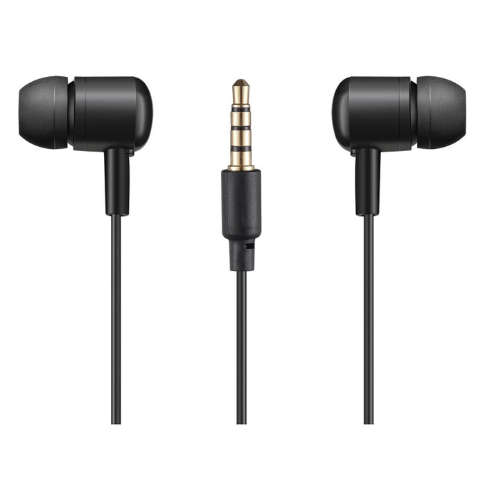 Using Sandberg Saver Earphones you can listen to videos music and podcasts on your device e.g. smartphone or tablet without disturbing anyone else. Connect to a standard 3.5 mm MiniJack headset output for instant operation.
