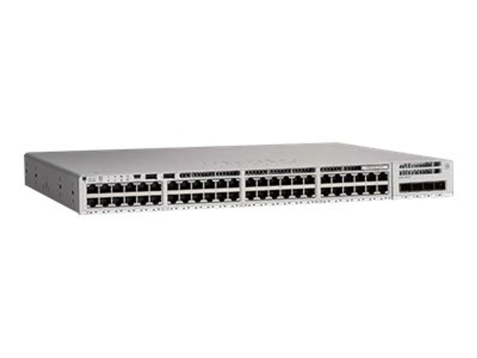 Cisco Catalyst 9200L - Network Essentials - switch - L3 - Managed - 12 x 100/1000/2.5G/5G/10GBase-T + 36 x 10/100/1000 (PoE+) + 4 x 10 Gigabit SFP+ (u