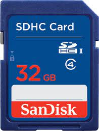 SanDisk Standard - Flash memory card - 32 GB - Class 4 - SDHC