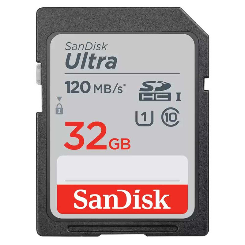SanDisk Ultra - Flash memory card - 32 GB - UHS-I U1 / Class10 - SDHC UHS-I