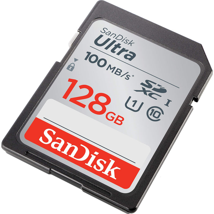 SanDisk Ultra - Flash memory card - 128 GB - Class 10 - SDHC UHS-I