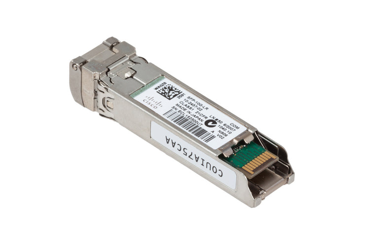 Cisco - SFP+ transceiver module - 10GbE - 10GBase-LR - LC/PC single-mode - up to 10 km - 1310 nm - for Catalyst ESS9300, Switch Module 3012, Switch Mo