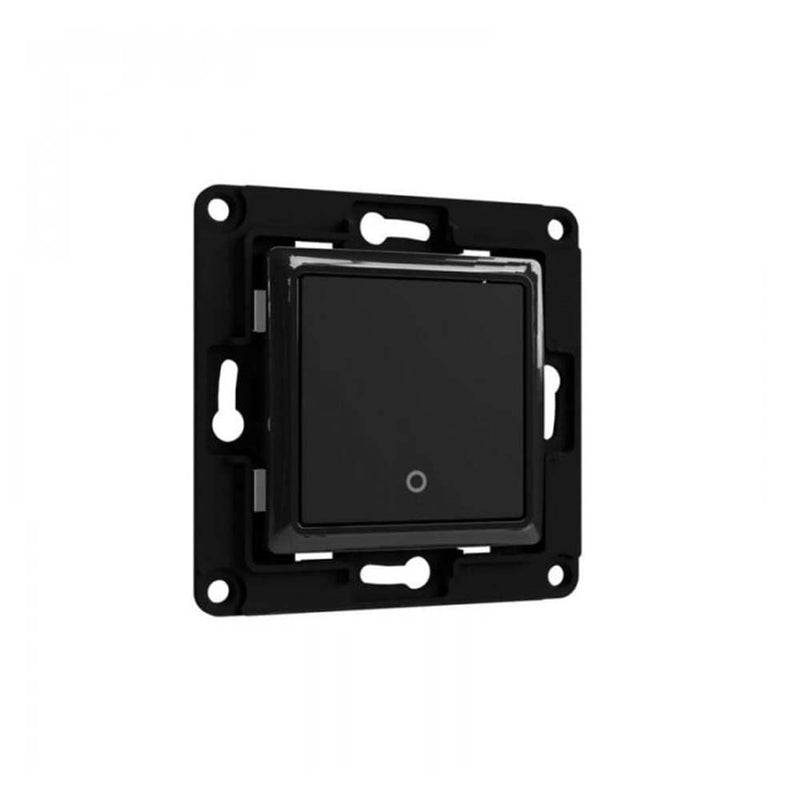 Shelly Accessories Wall Switch 1 Wandtaster Schwarz