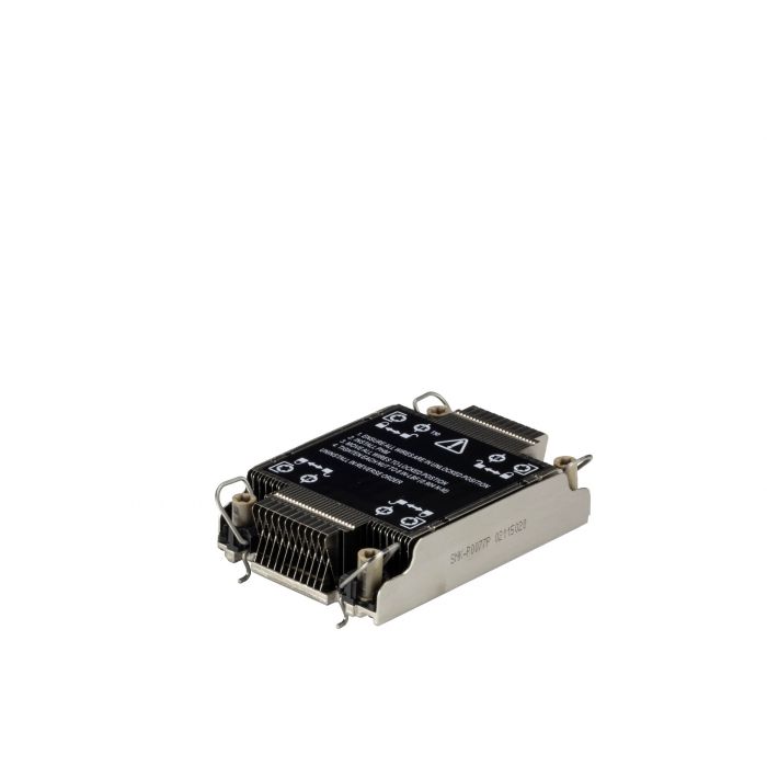 Supermicro SNK-P0077P computer cooling system Processor Heatsink/Radiatior Black, Stainless steel