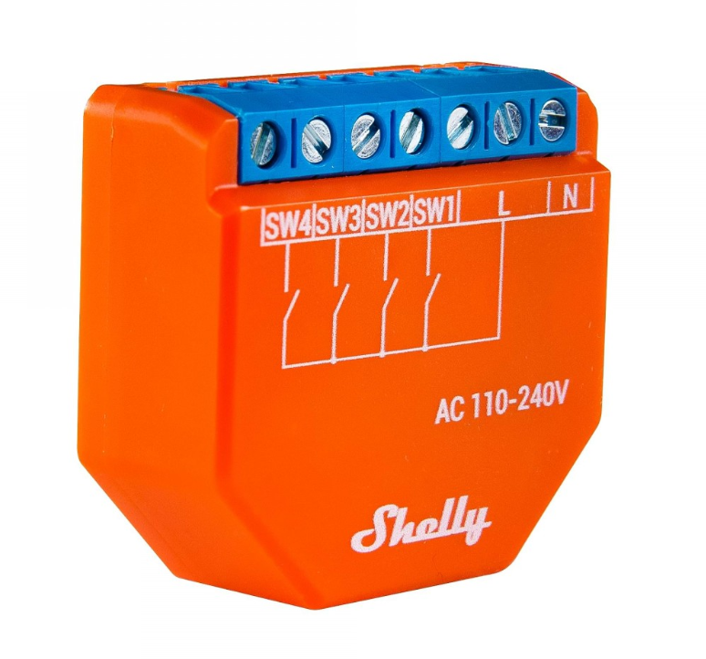 Shelly Relais 1PM Gen3 max 16A WLAN BT