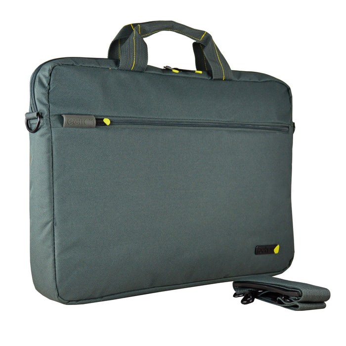 techair - Notebook carrying shoulder bag - 15.6" - grey