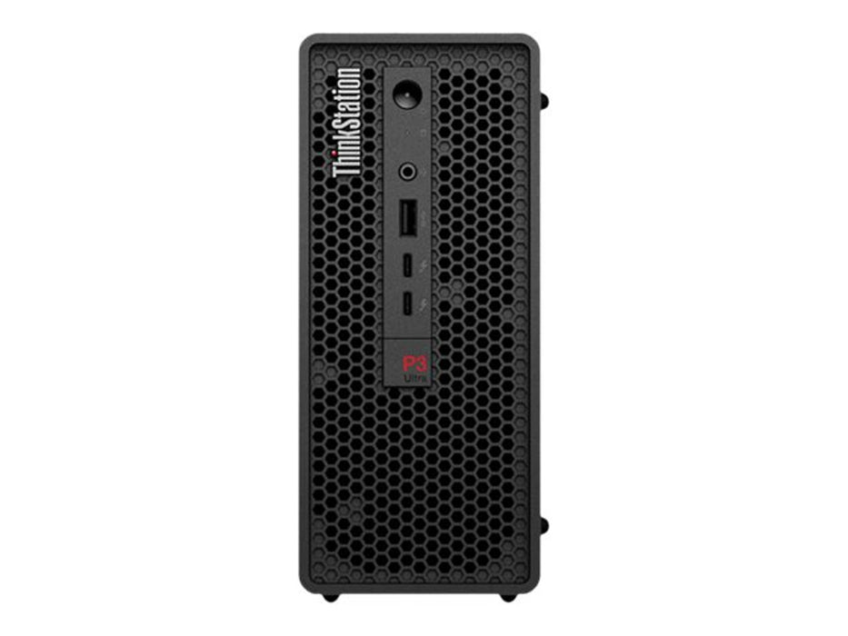 Lenovo ThinkStation P3 Ultra 30HA - MT 1 x Core i7 i7-14700 / up to 5.4 GHz - vPro Enterprise - RAM 16 GB - SSD 512 GB - TCG Opal Encryption, NVMe, Pe