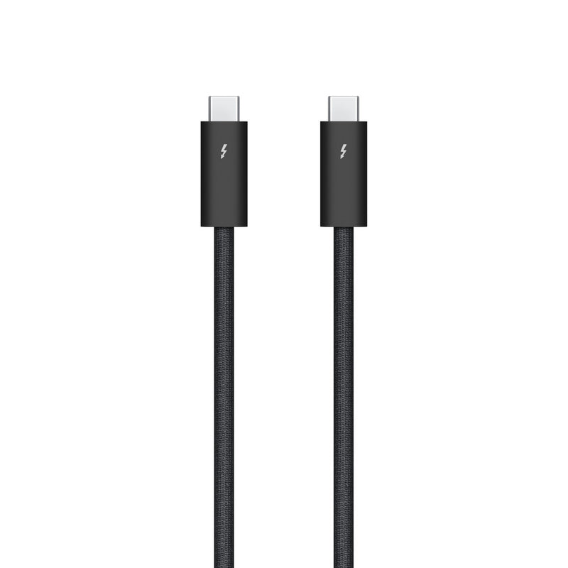 Apple Thunderbolt 4 Pro - Thunderbolt cable - USB-C (M) to USB-C (M) - USB 3.2 / USB4 / Thunderbolt 3 / Thunderbolt 4 / DisplayPort - 1.8 m - active,