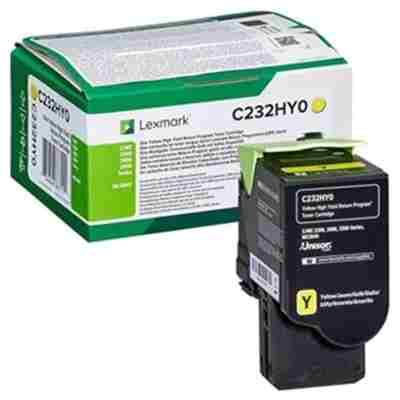 LEXMARK C2320Y0 Yellow Return Program Toner Cartridge
