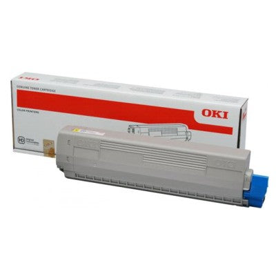 OKI C823 TONER YELLOW HC (46443101)