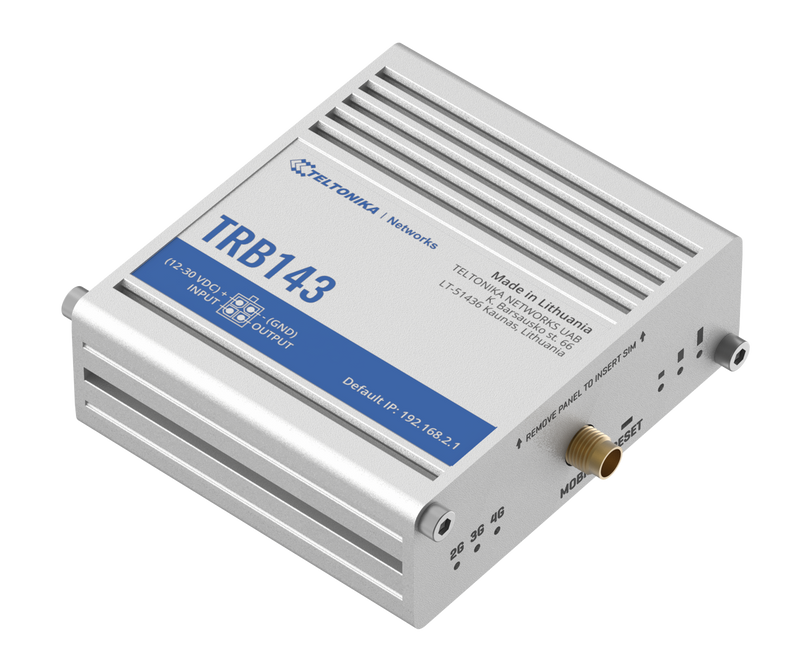Teltonika TRB143 LTE/4G M-Bus Industrial Gateway