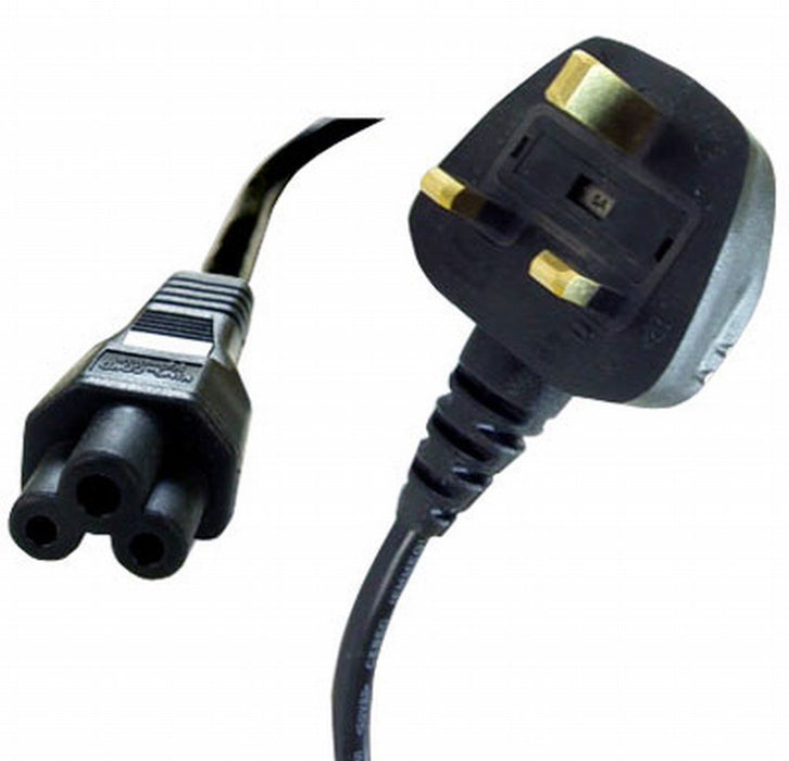 1M UK PLUG TO C5 SOCKET