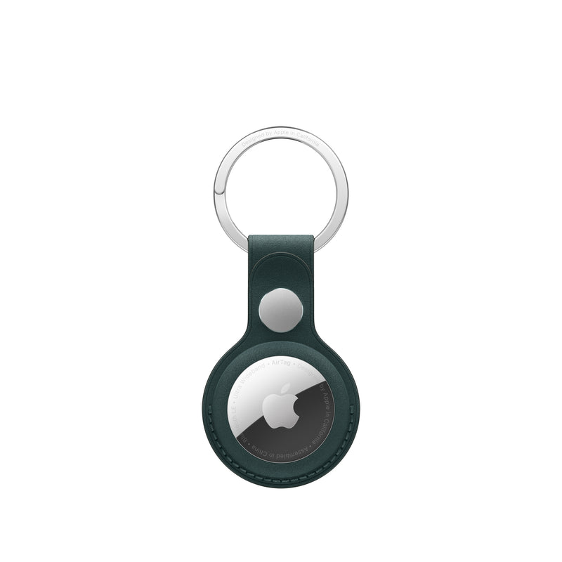 Apple - Case for airtag - microtwill, stainless steel - dark green