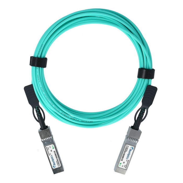 Ubiquiti UACC-AOC-SFP28-10M InfiniBand/fibre optic cable Aqua colour