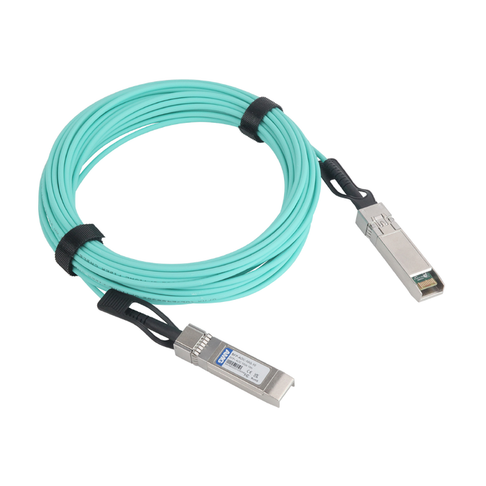 Ubiquiti UACC-AOC-SFP10-10M InfiniBand/fibre optic cable SFP+ Aqua colour
