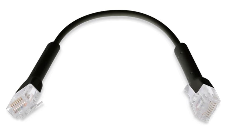 Ubiquiti Networks U-CABLE-PATCH-RJ45-BK-50 networking cable Black 0.1 m Cat6