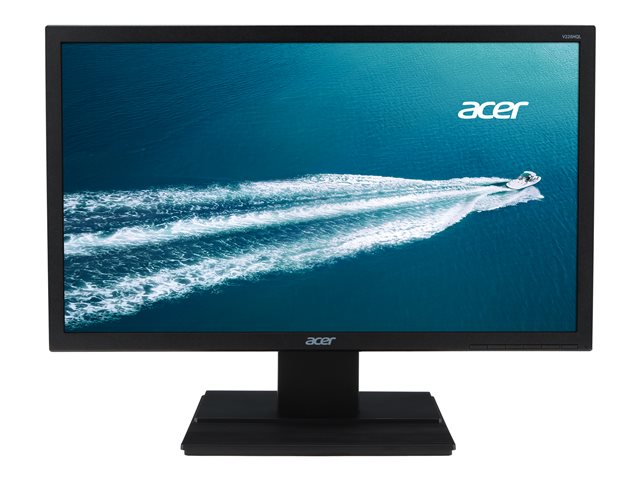 Acer V226HQL Bbi - LED monitor - 21.5" - 1920 x 1080 Full HD (1080p) @ 60 Hz - TN - 200 cd/m� - 5 ms - HDMI VGA - black