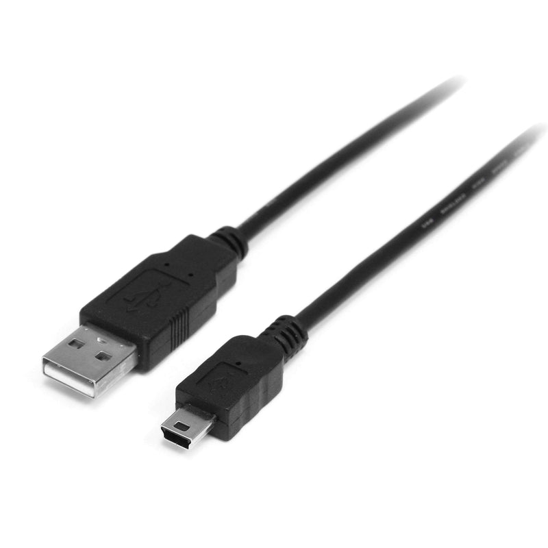 USB 2.0 A > Mini-B (ST-ST) 2m Adapterkabel Schwarz