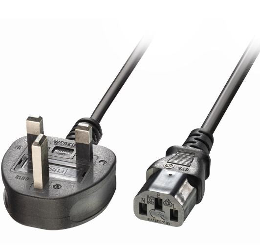 POWER CORD IEC C13 UK ROHS